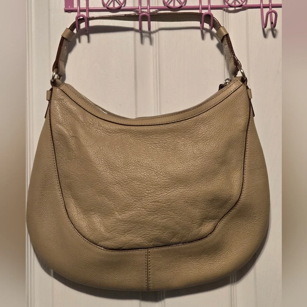 Kate Spade New York Hobo with Dust Bag Color Tan - Picture 2 of 10